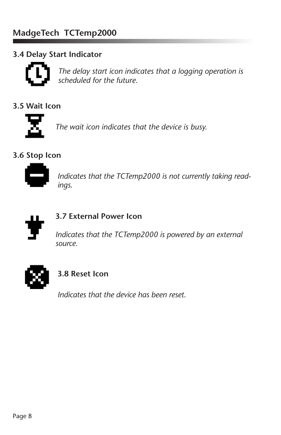 MadgeTech TCTemp2000 Data Logger User Manual | Page 9 / 38