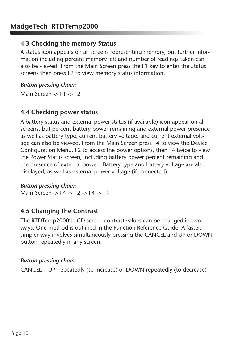 MadgeTech RTDTemp2000 Data Logger User Manual | Page 11 / 38