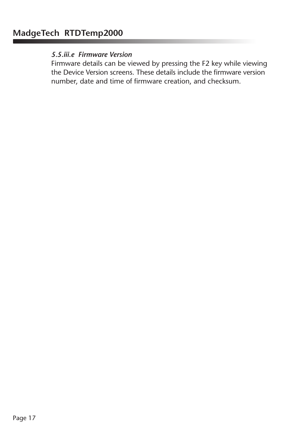 Madgetech rtdtemp2000 | MadgeTech RTDTemp2000 Data Logger User Manual | Page 18 / 38