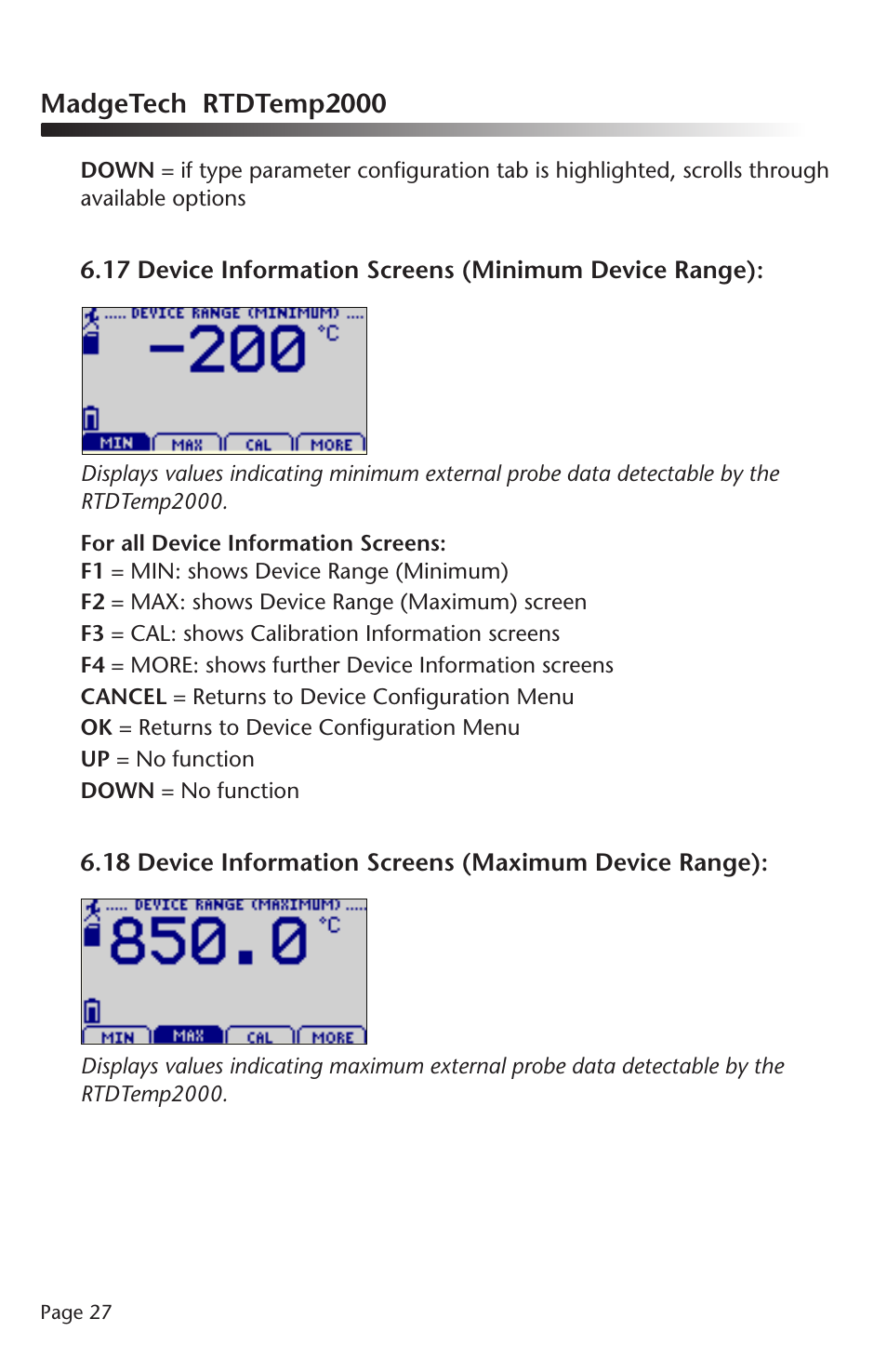 MadgeTech RTDTemp2000 Data Logger User Manual | Page 28 / 38