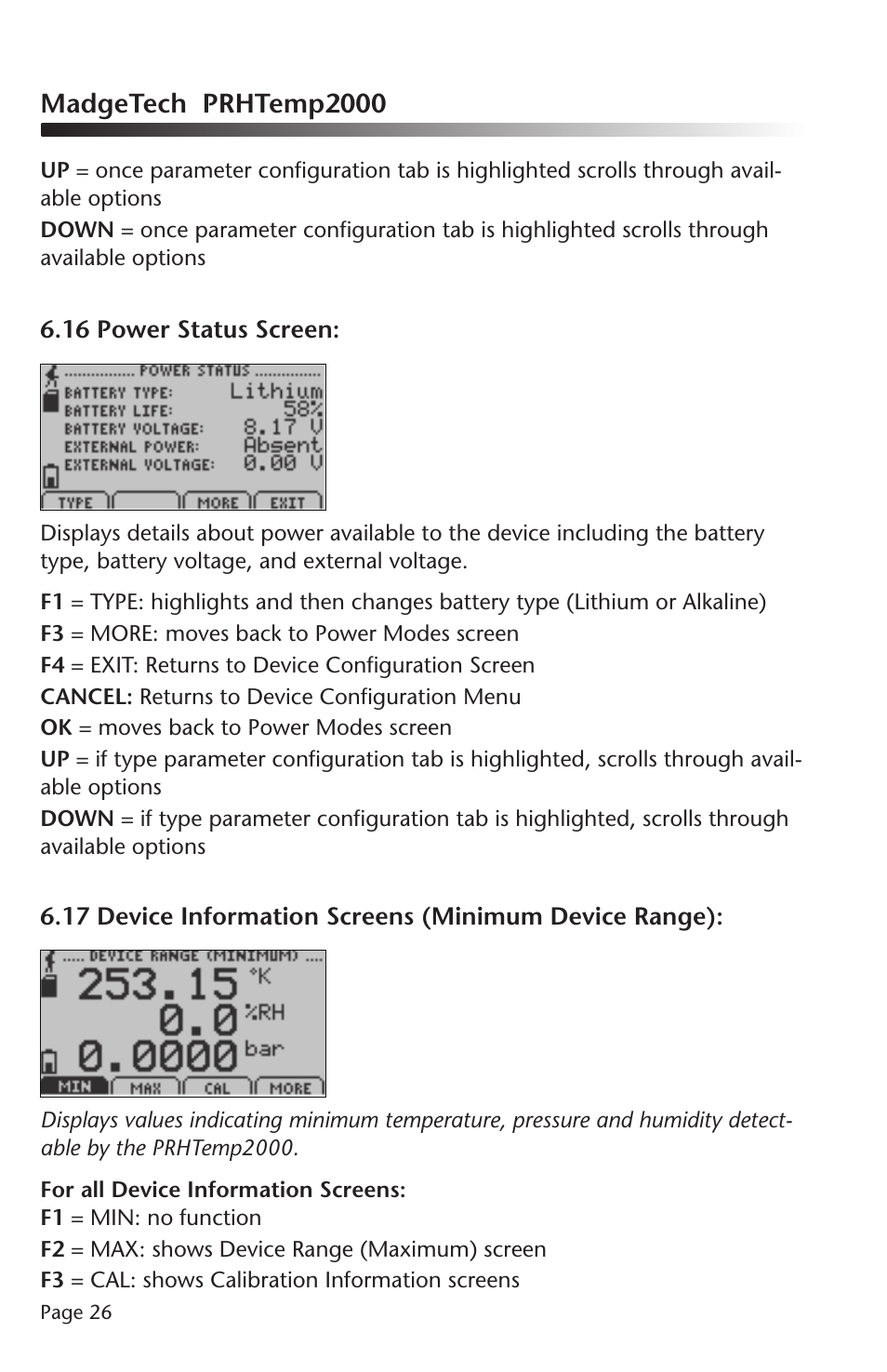 MadgeTech PRHTemp2000 Data Logger User Manual | Page 27 / 38