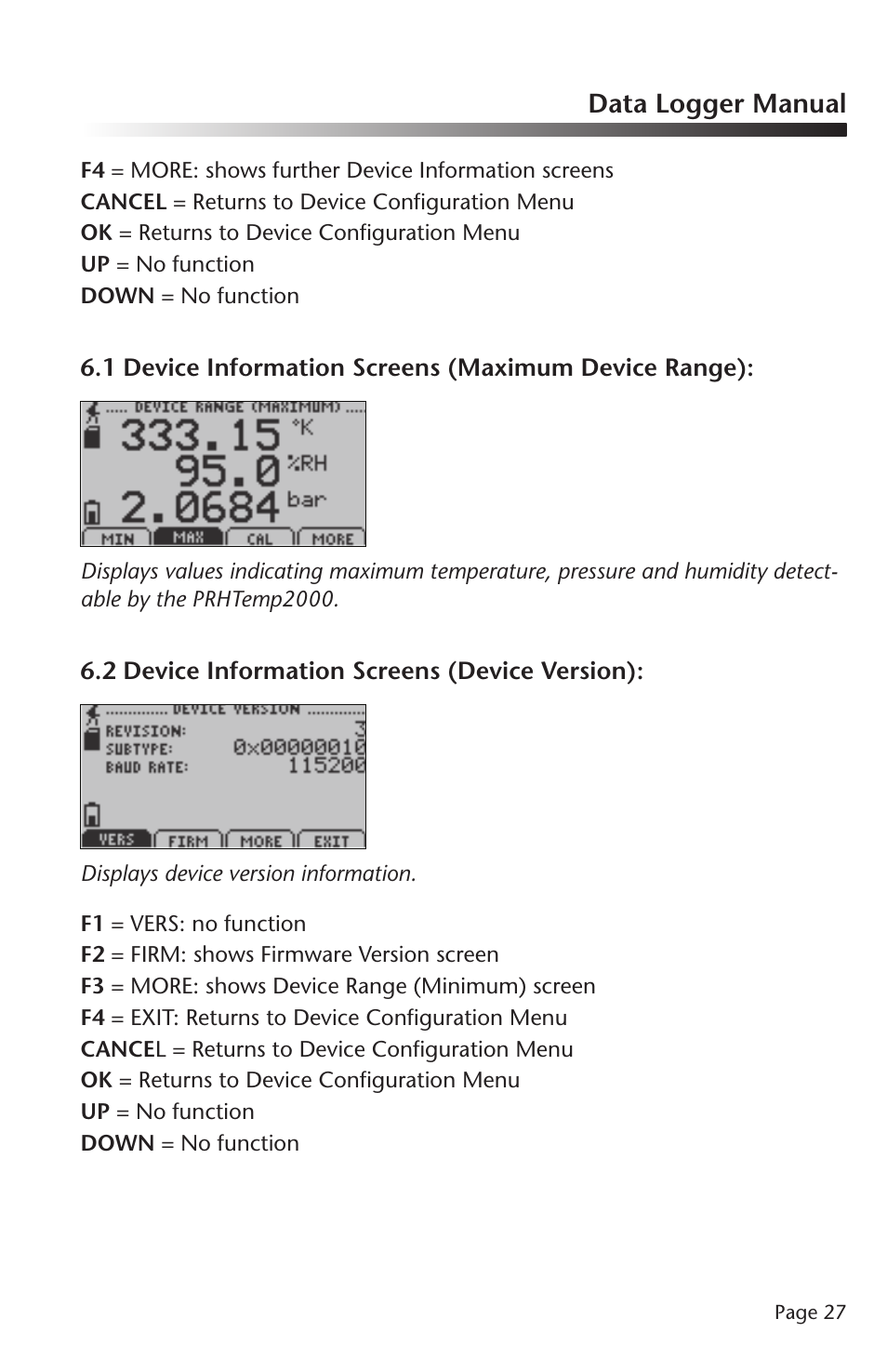 MadgeTech PRHTemp2000 Data Logger User Manual | Page 28 / 38