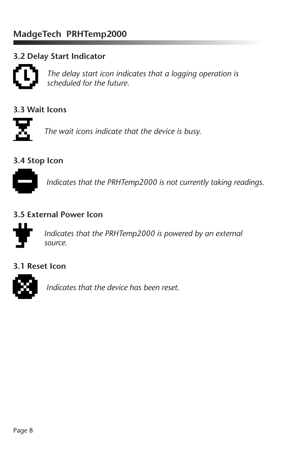 MadgeTech PRHTemp2000 Data Logger User Manual | Page 9 / 38