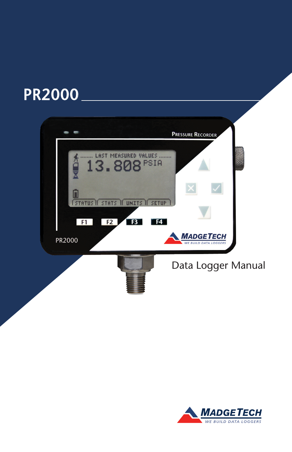 MadgeTech PR2000 Data Logger User Manual | 38 pages