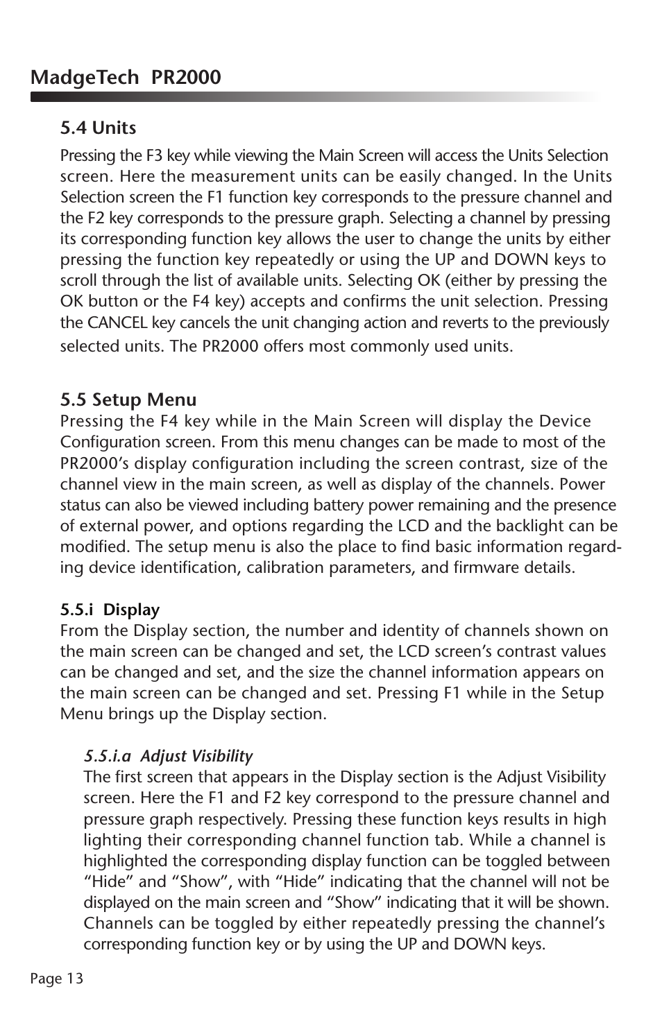 Madgetech pr2000 | MadgeTech PR2000 Data Logger User Manual | Page 14 / 38