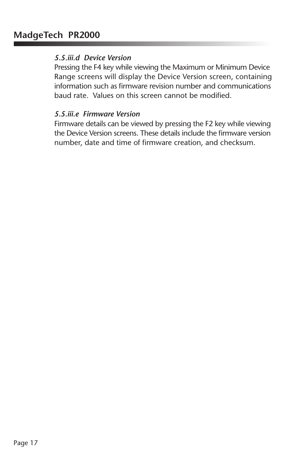 Madgetech pr2000 | MadgeTech PR2000 Data Logger User Manual | Page 18 / 38