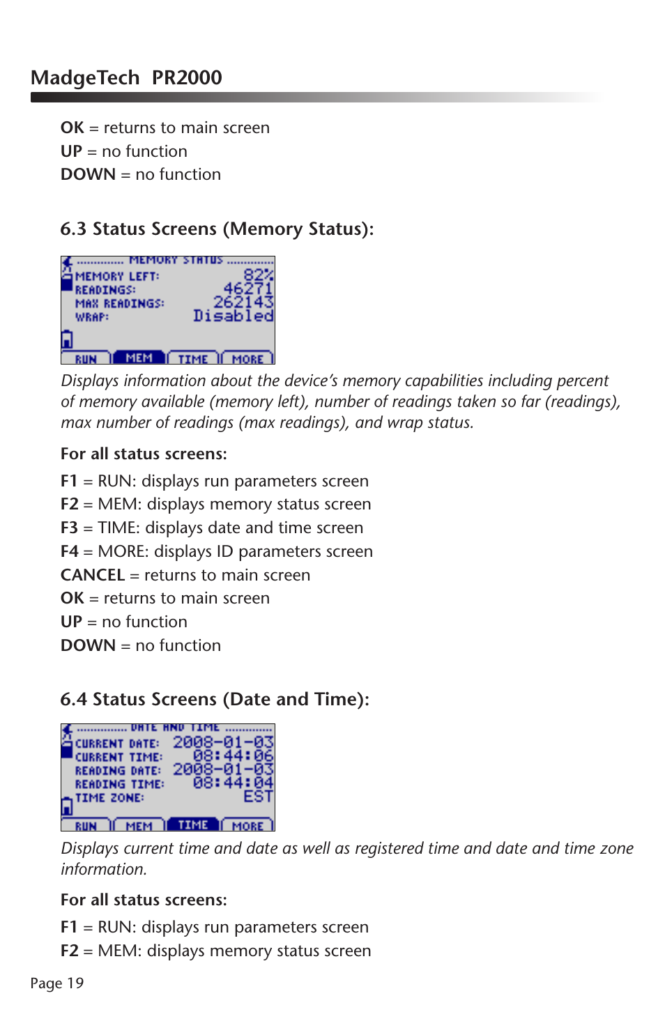MadgeTech PR2000 Data Logger User Manual | Page 20 / 38
