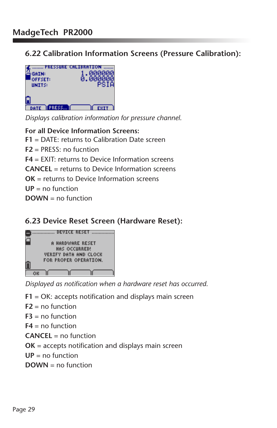 MadgeTech PR2000 Data Logger User Manual | Page 30 / 38