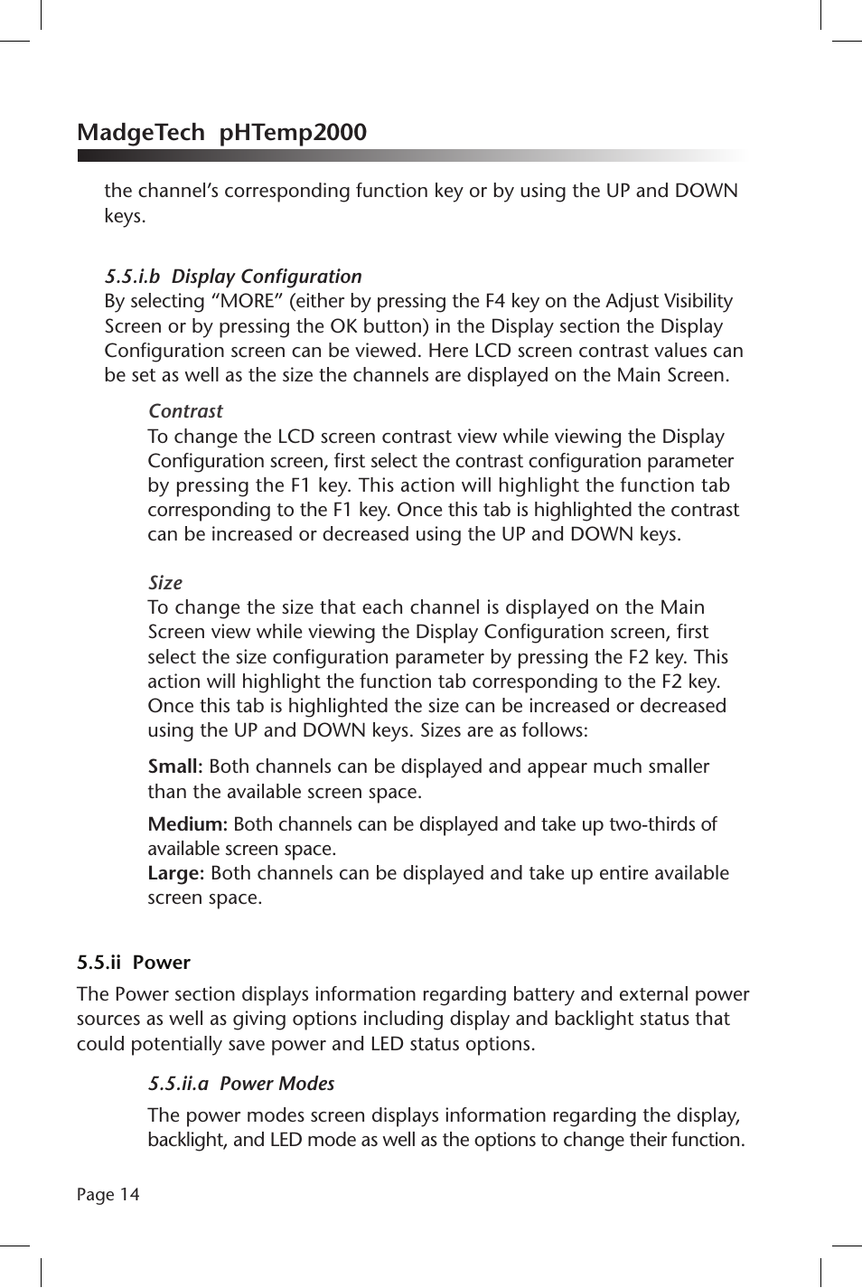 Madgetech phtemp2000 | MadgeTech pHTemp2000 Data Logger User Manual | Page 15 / 38