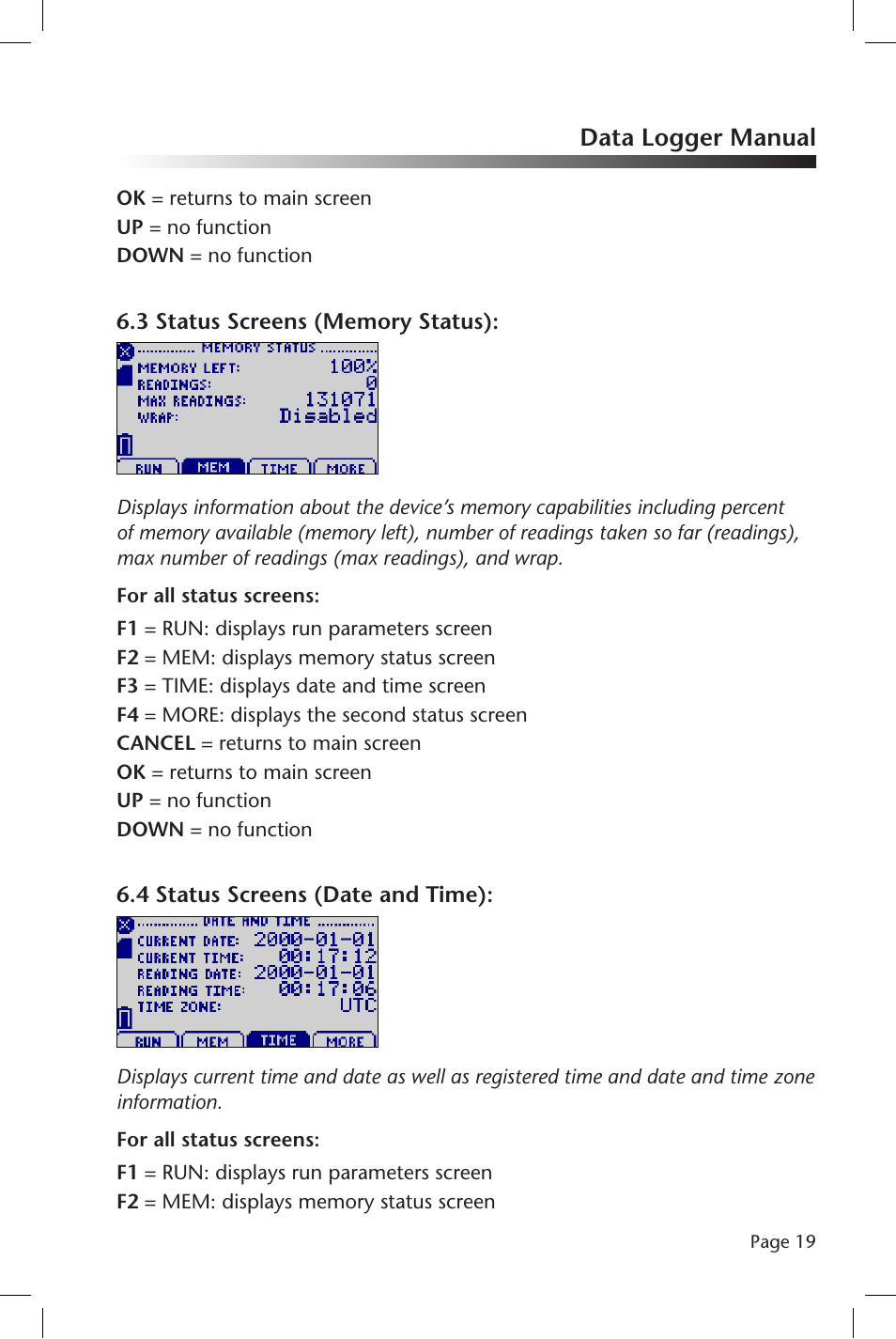 Data logger manual | MadgeTech pHTemp2000 Data Logger User Manual | Page 20 / 38