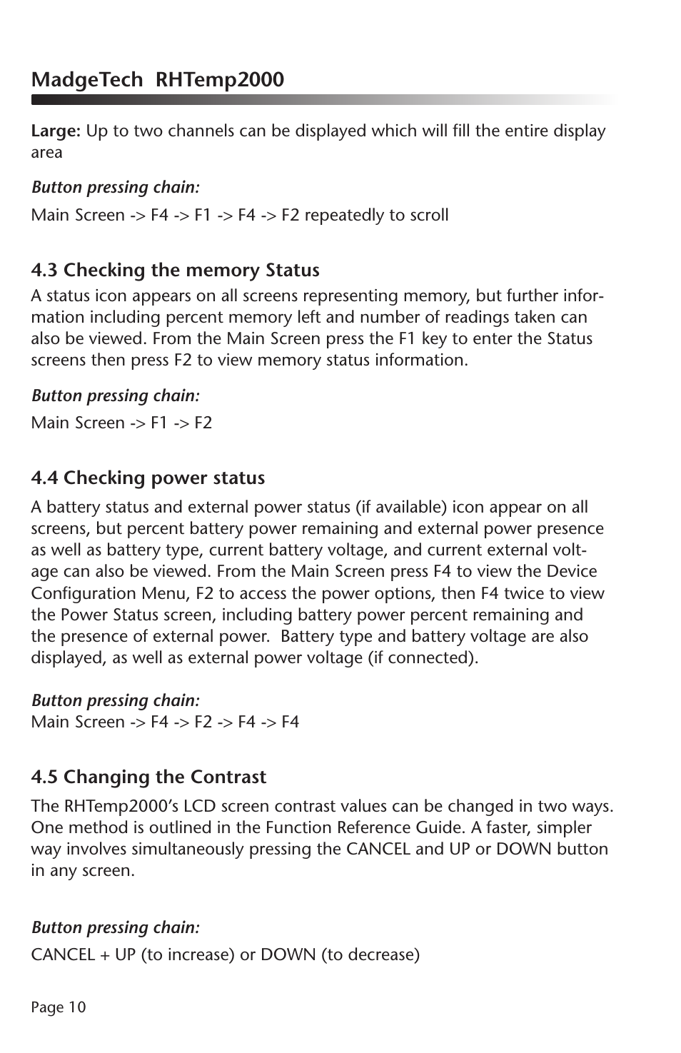 MadgeTech RHTemp2000 Data Logger User Manual | Page 11 / 38