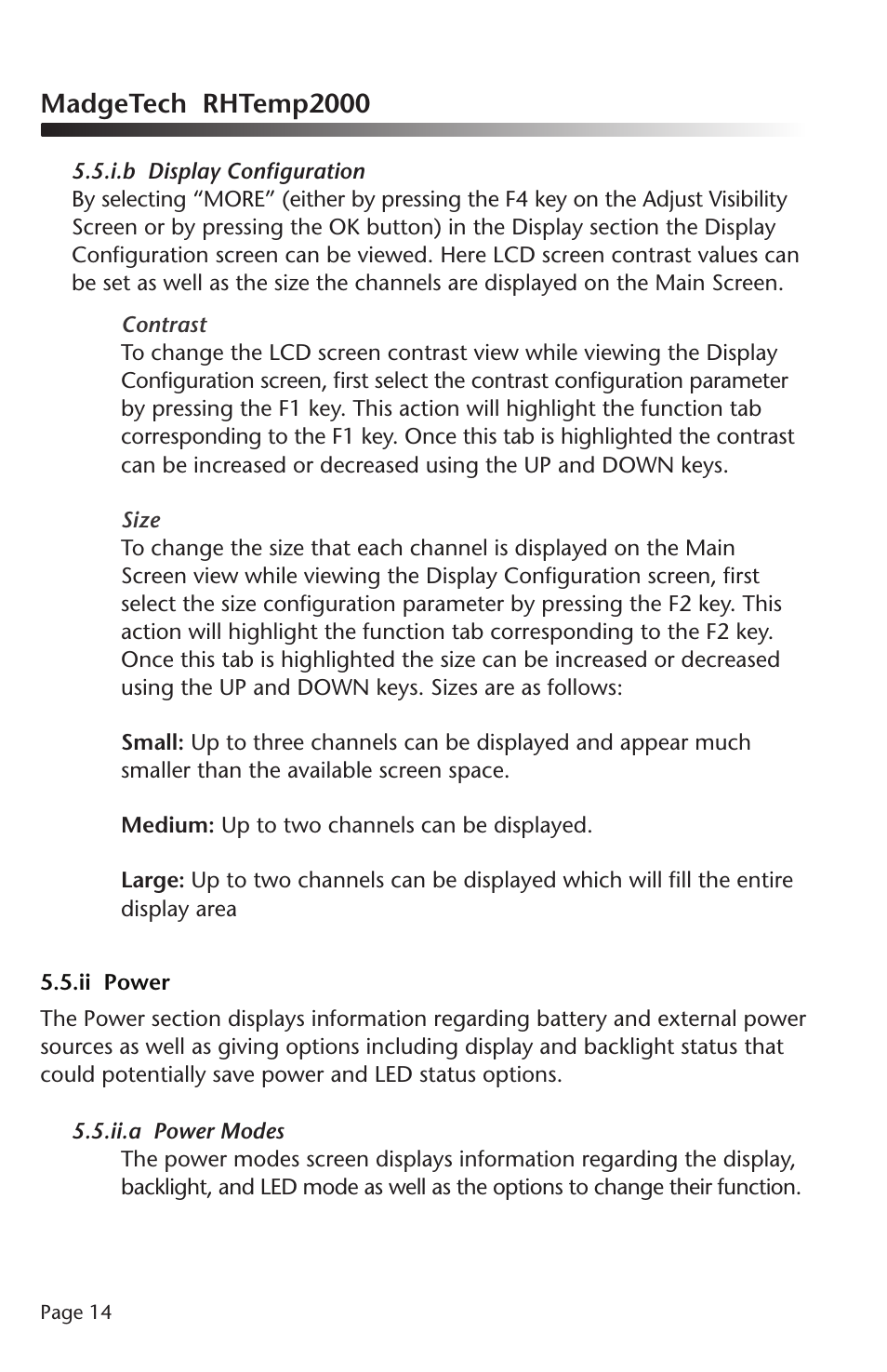 Madgetech rhtemp2000 | MadgeTech RHTemp2000 Data Logger User Manual | Page 15 / 38