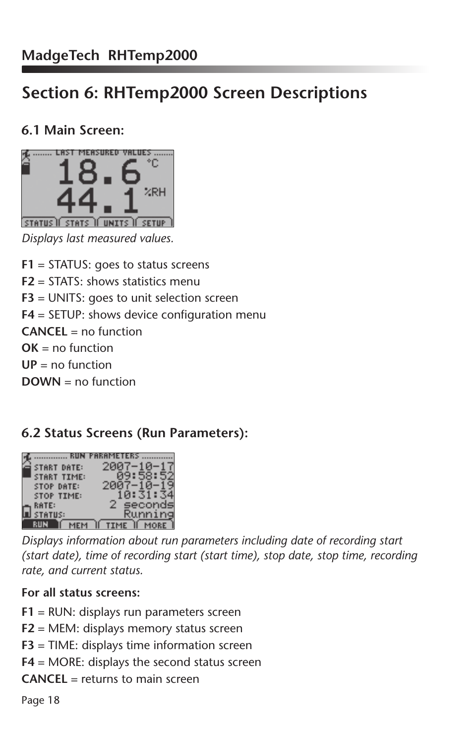 MadgeTech RHTemp2000 Data Logger User Manual | Page 19 / 38
