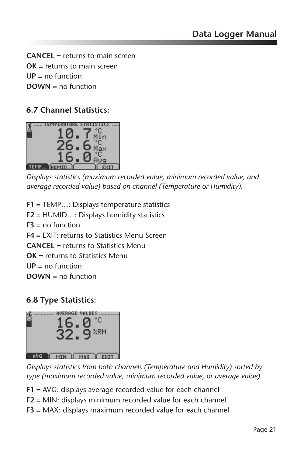 MadgeTech RHTemp2000 Data Logger User Manual | Page 22 / 38