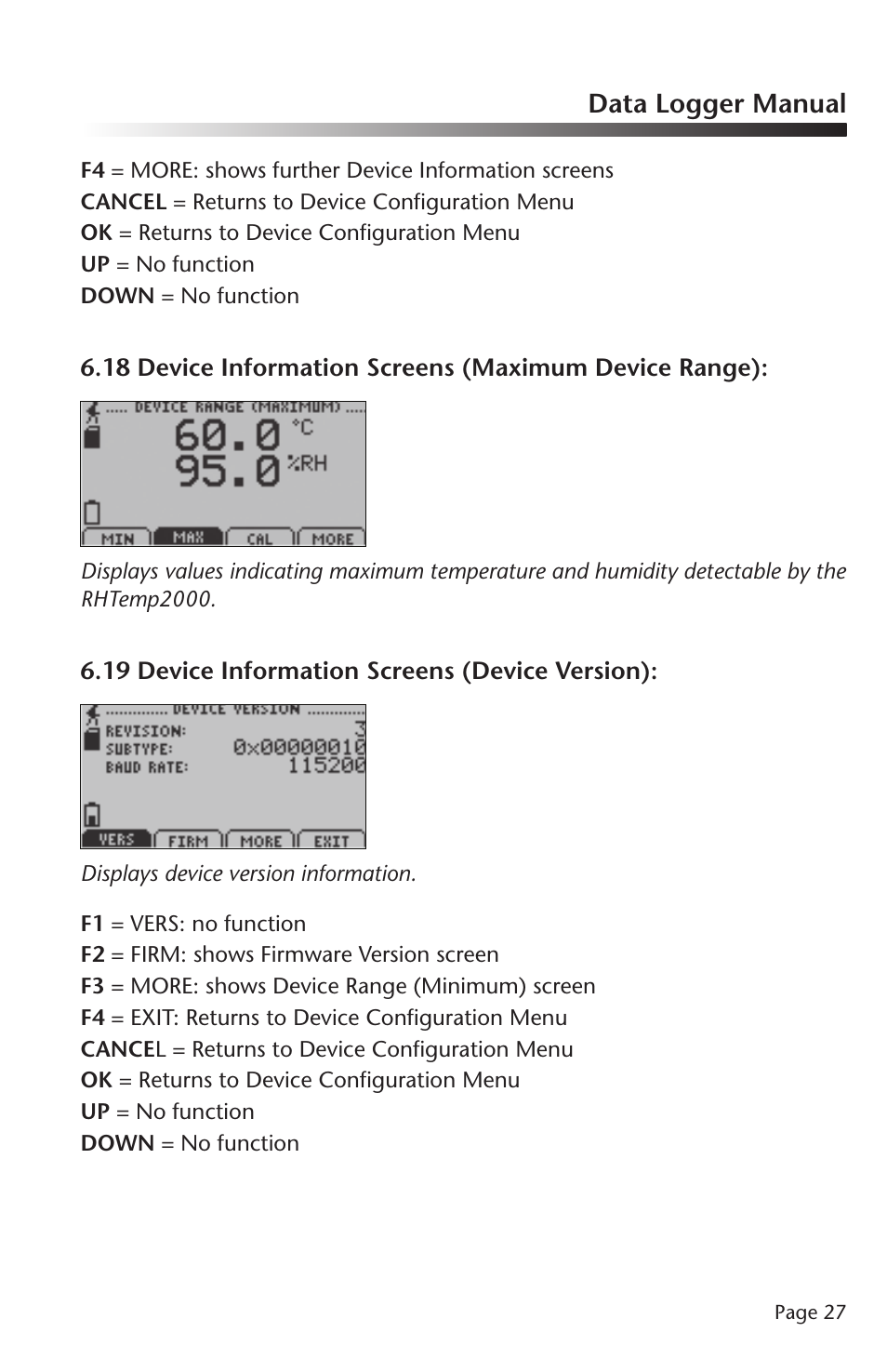 MadgeTech RHTemp2000 Data Logger User Manual | Page 28 / 38
