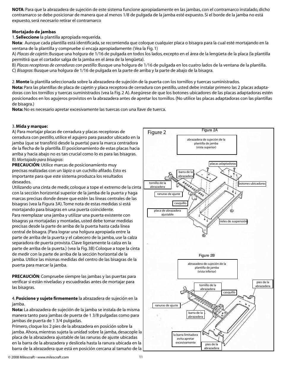 Figure 2 | Milescraft 1293 - InteriorDoor Kit User Manual | Page 11 / 20