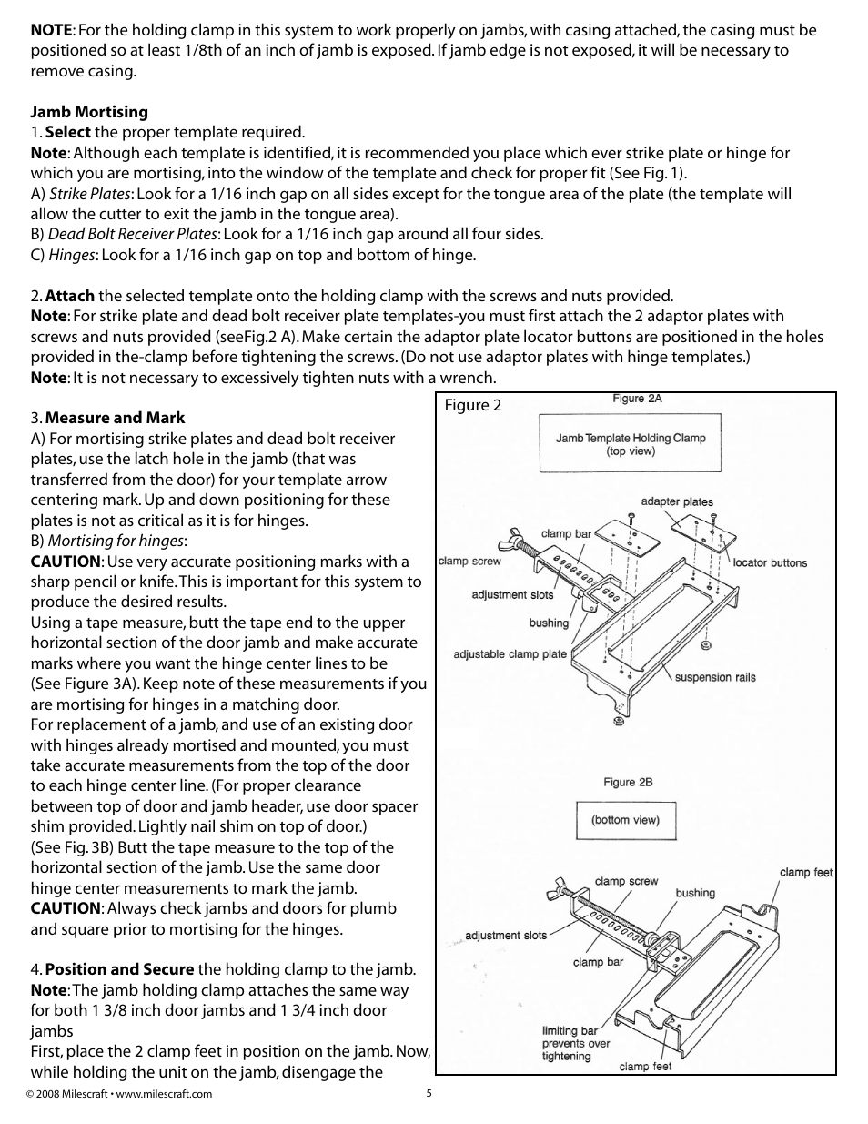 Milescraft 1293 - InteriorDoor Kit User Manual | Page 5 / 20