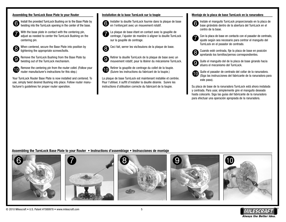 98 bk 7 6 | Milescraft 1206B - SignCrafter User Manual | Page 5 / 9