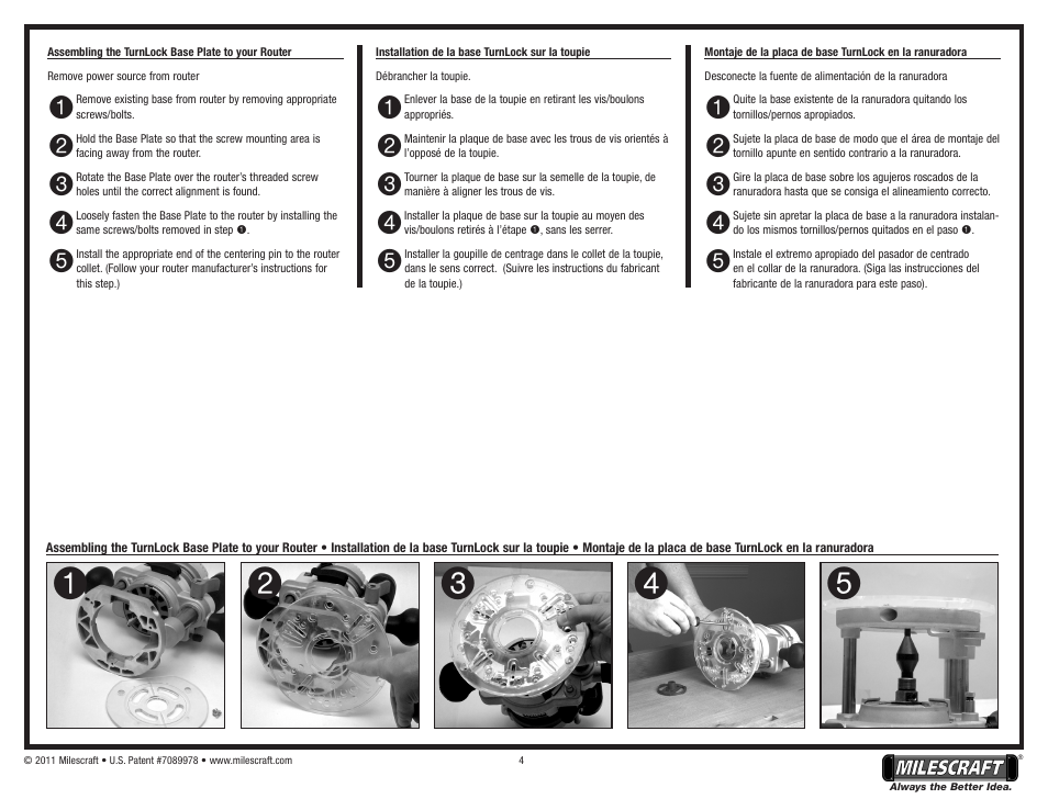 Milescraft 1212 - SignPro User Manual | Page 4 / 8