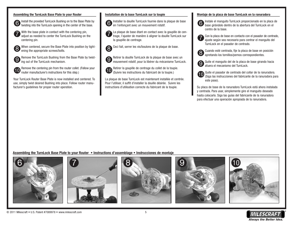 98 bk 7 6 | Milescraft 1212 - SignPro User Manual | Page 5 / 8