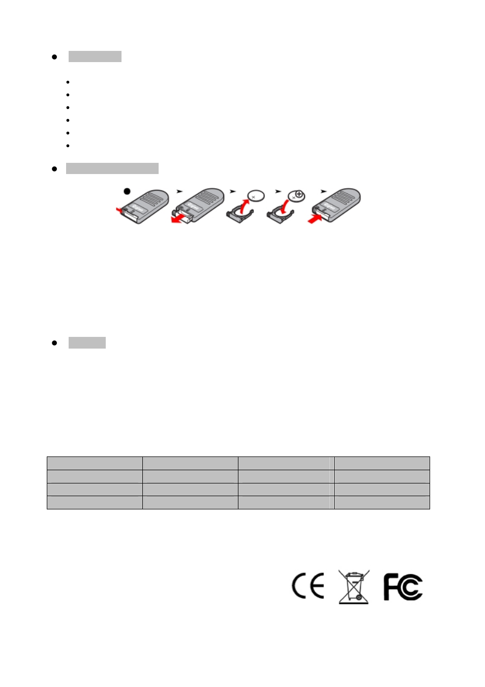 JJC RM-E10 User Manual | Page 3 / 3