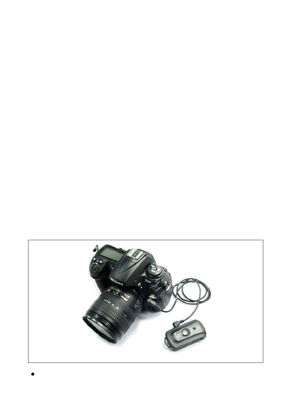 Remote cord function setup | JJC JR Series User Manual | Page 5 / 10