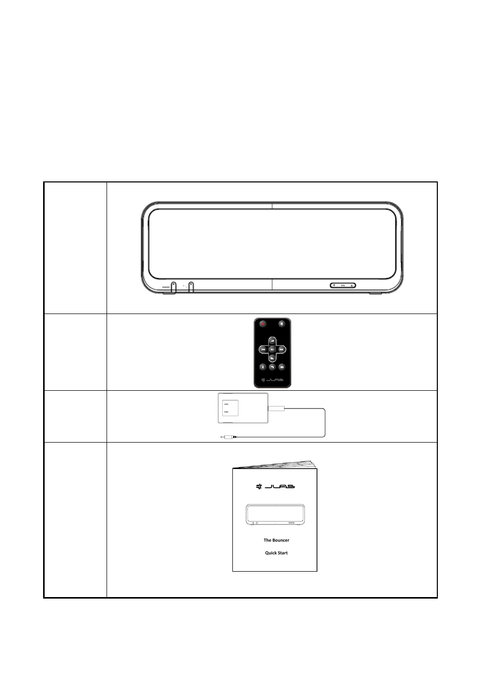 Welcome to jlab, What is inside the box | JLab Audio Bouncer User Manual | Page 2 / 10