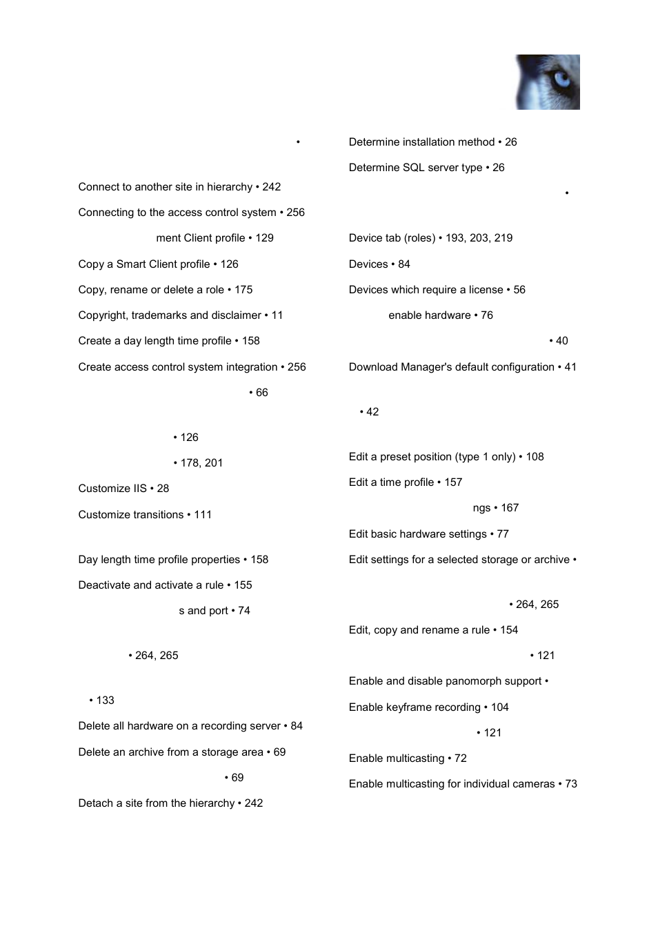 Milestone XProtect Advanced VMS 2014 User Manual | Page 290 / 297