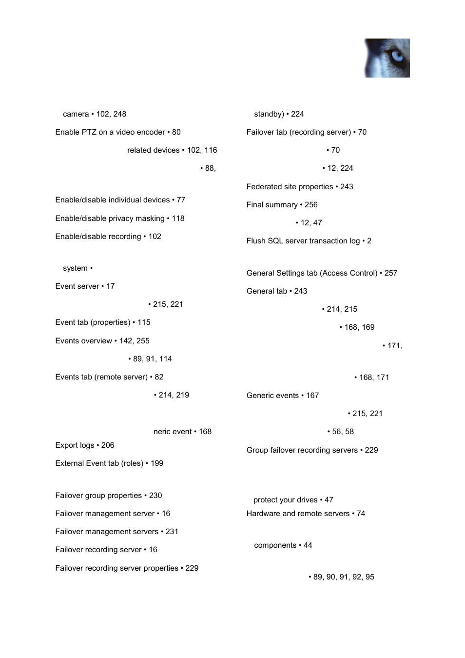 Milestone XProtect Advanced VMS 2014 User Manual | Page 291 / 297