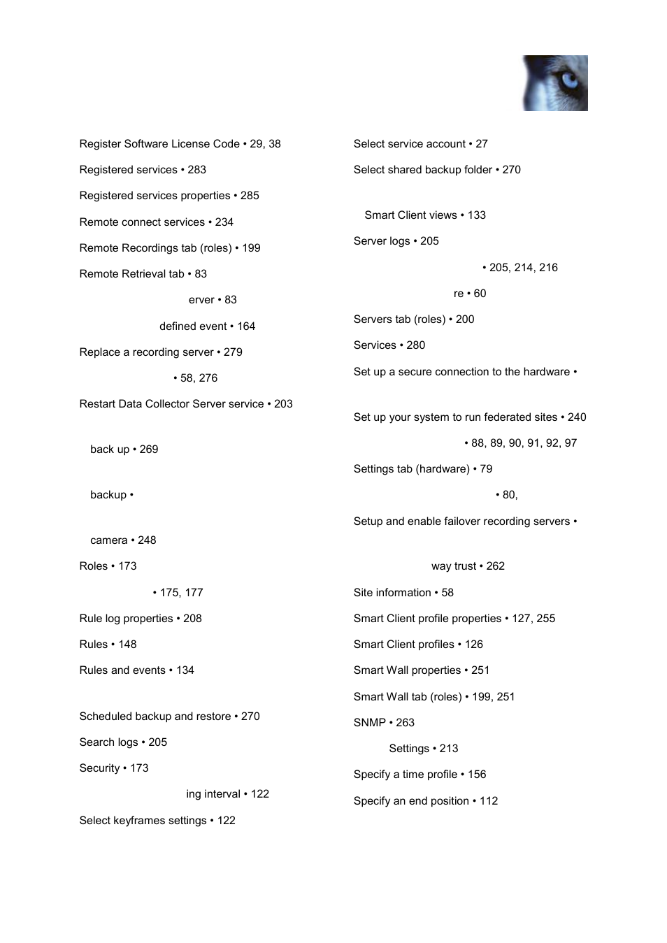 Milestone XProtect Advanced VMS 2014 User Manual | Page 294 / 297