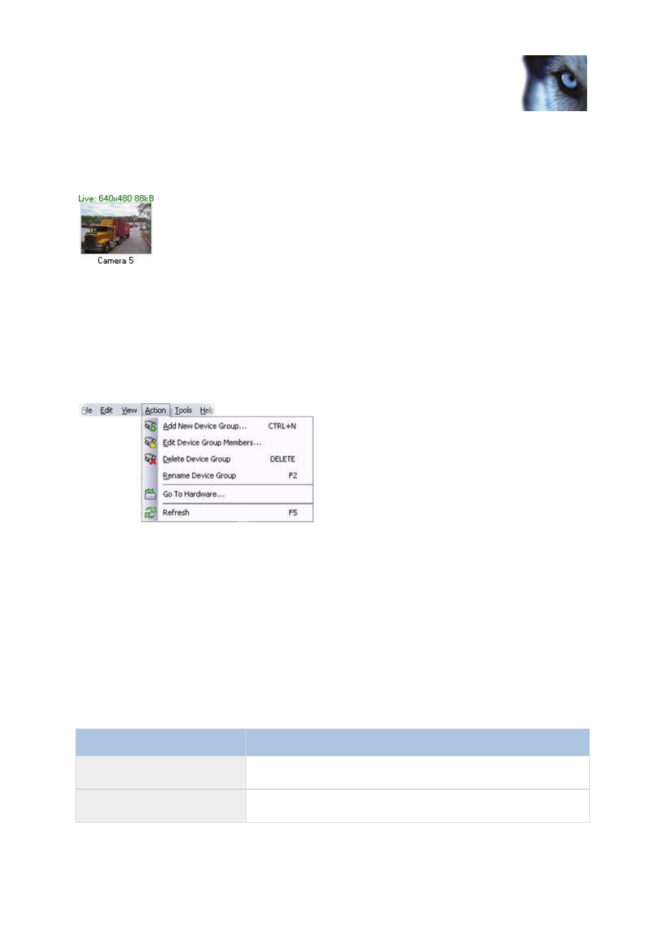 Menu overview, File menu, Edit menu | View menu | Milestone XProtect Advanced VMS 2014 User Manual | Page 52 / 297