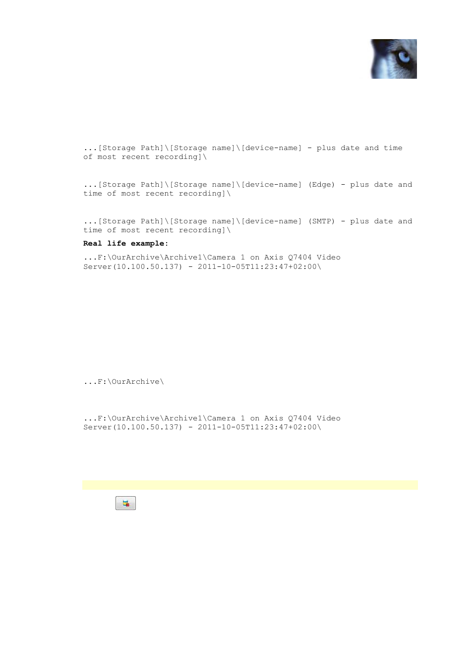 Delete an archive from a storage area, Delete an entire storage area | Milestone XProtect Advanced VMS 2014 User Manual | Page 69 / 297