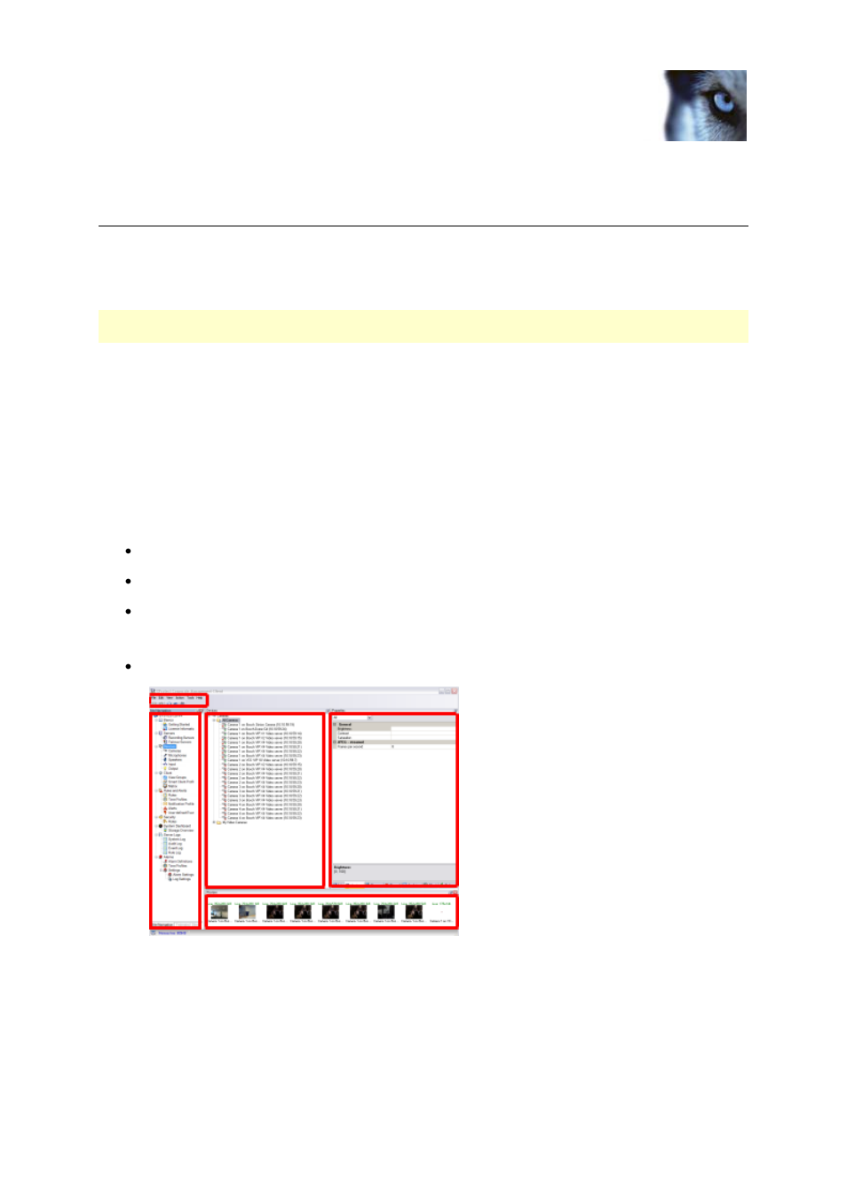 Management client overview, About login authorization, Management client window | Milestone XProtect Advanced VMS 2014 User Manual | Page 30 / 37