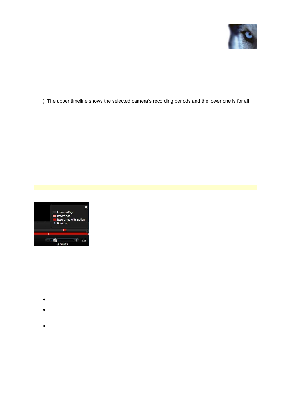 The timeline, E 120) | Milestone XProtect Smart Client 2013 User Manual | Page 120 / 181