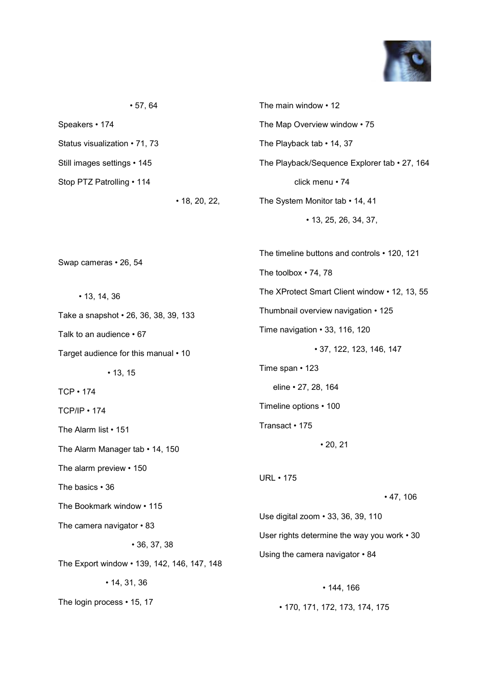 Milestone XProtect Smart Client 2013 User Manual | Page 179 / 181