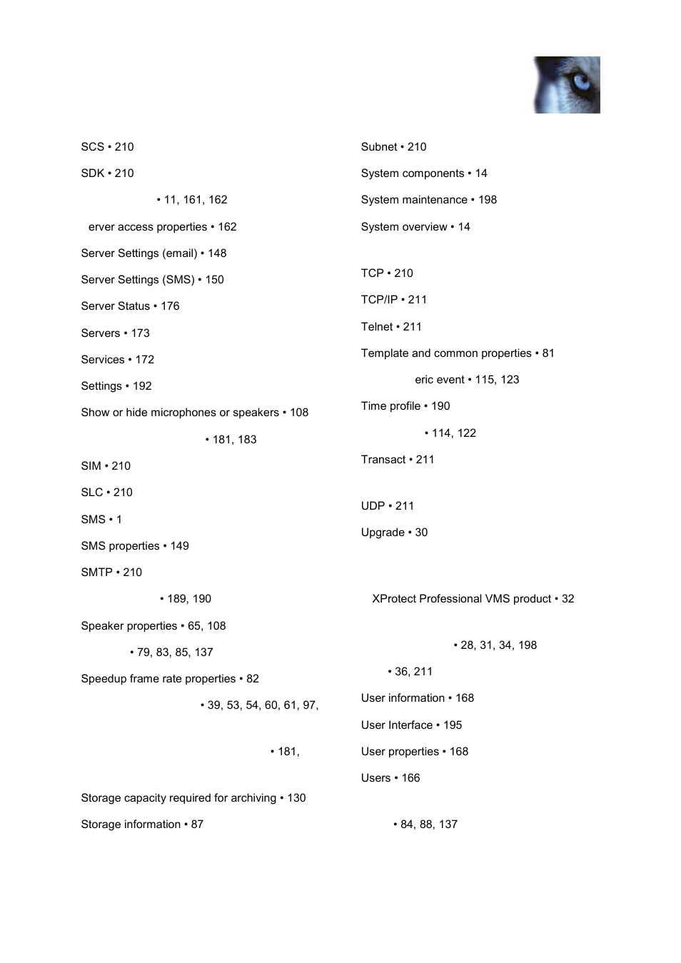 Milestone XProtect Enterprise 2014 User Manual | Page 216 / 218