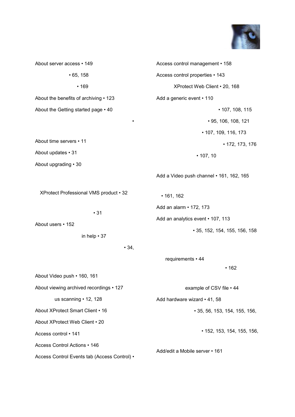 Milestone XProtect Express 2014 User Manual | Page 194 / 201