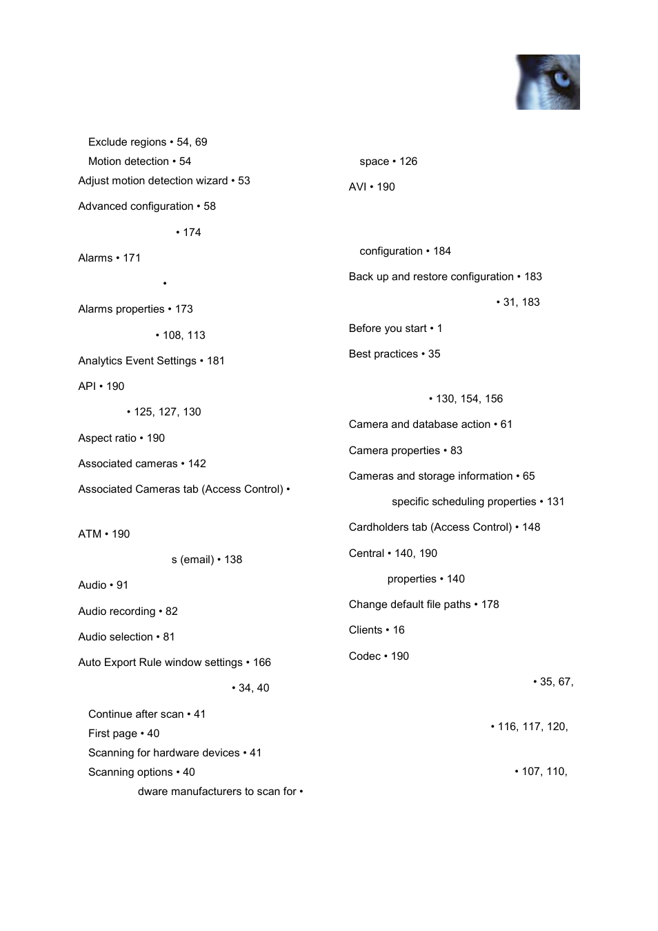 Milestone XProtect Express 2014 User Manual | Page 195 / 201