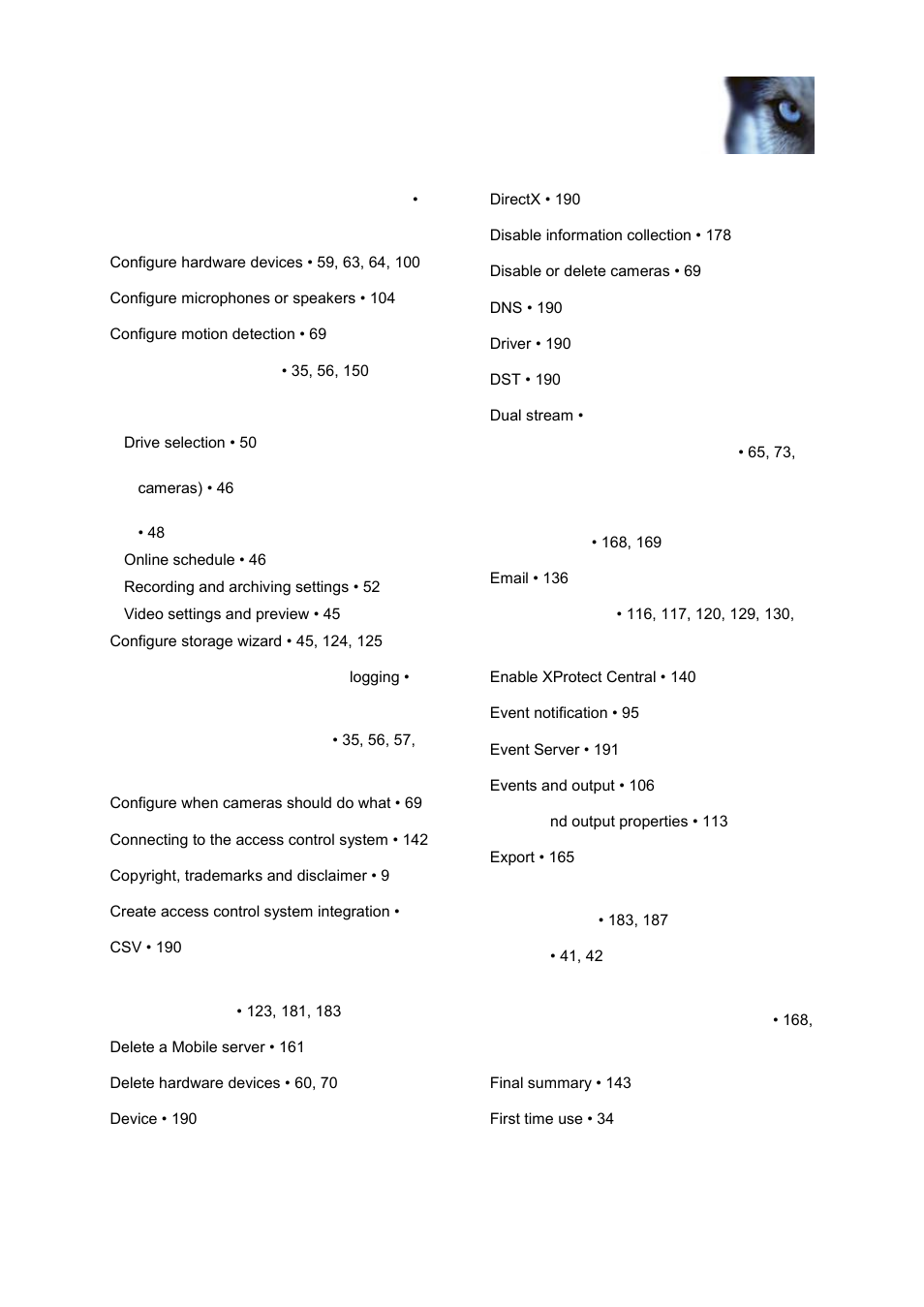 Milestone XProtect Express 2014 User Manual | Page 196 / 201