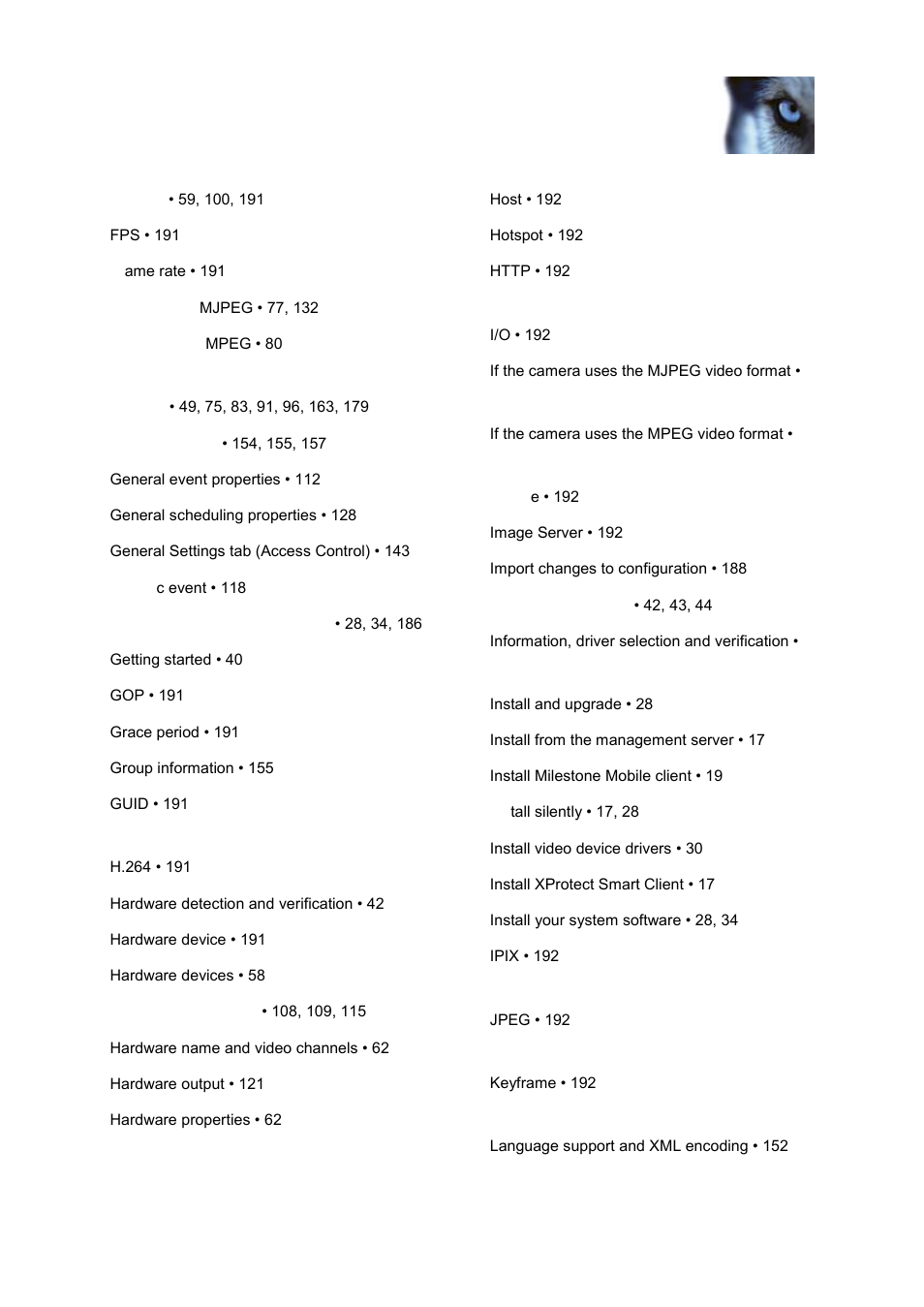 Milestone XProtect Express 2014 User Manual | Page 197 / 201
