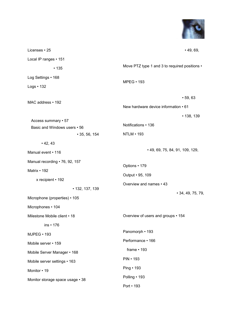 Milestone XProtect Express 2014 User Manual | Page 198 / 201
