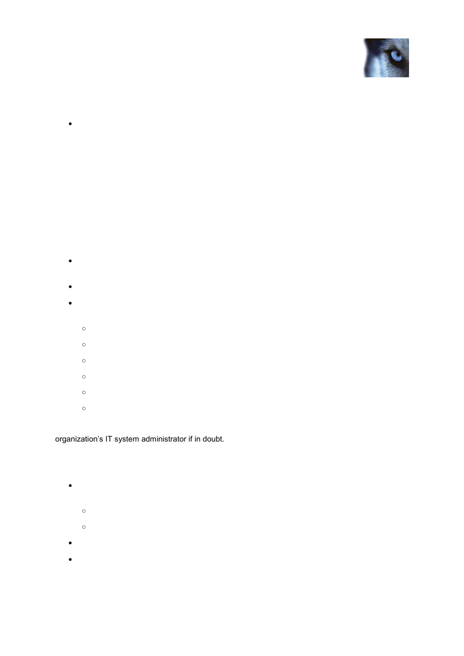 Bios, Virus scanning, Milestone software | Milestone XProtect NVR User Manual | Page 7 / 15