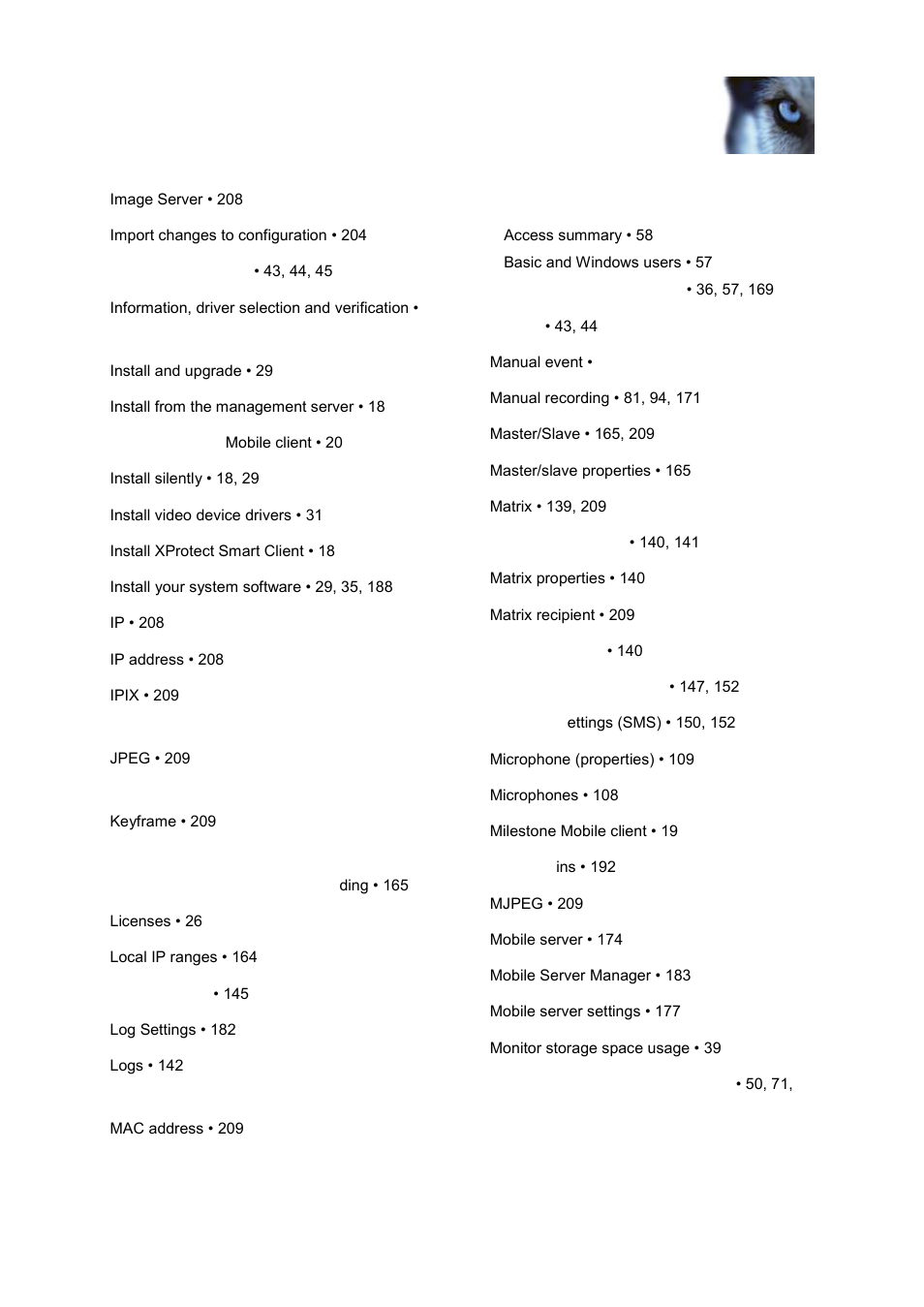 Milestone XProtect Go 2014 User Manual | Page 216 / 220