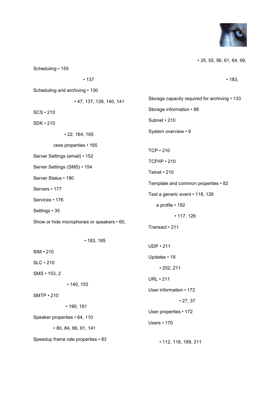 Milestone M50 User Manual | Page 212 / 215