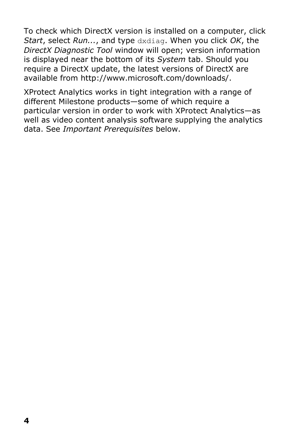 Milestone Analytics 2.2 BOSCH VCA User Manual | Page 5 / 18