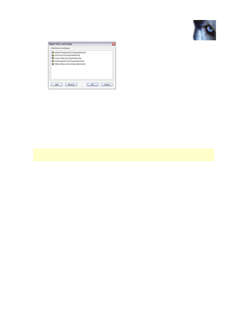 Groups, Importing groups | Milestone Central 3.7 User Manual | Page 42 / 82