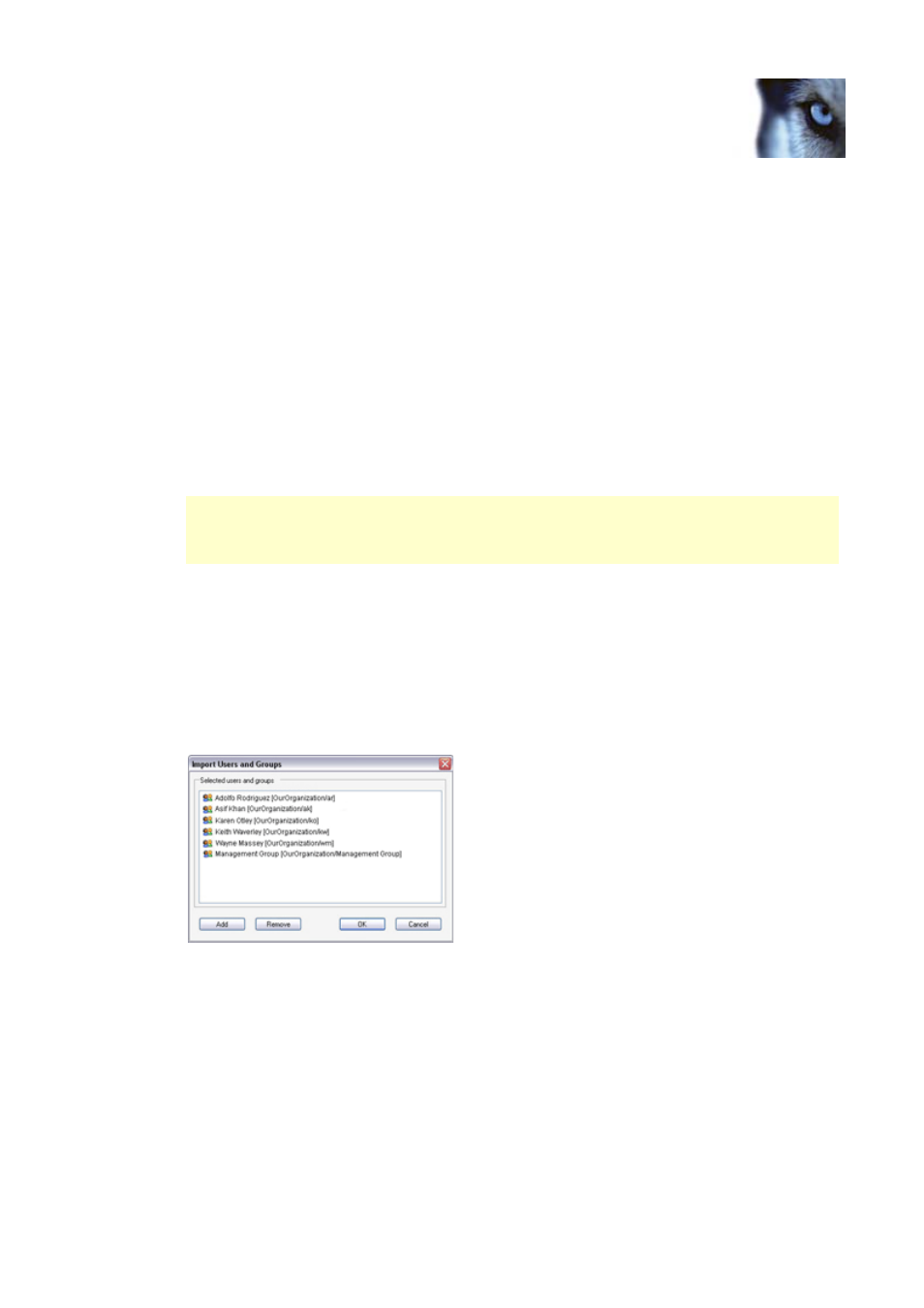 Adding a group to a role, Removing a group from a role, Removing groups | If not using active directory | Milestone Central 3.7 User Manual | Page 43 / 82