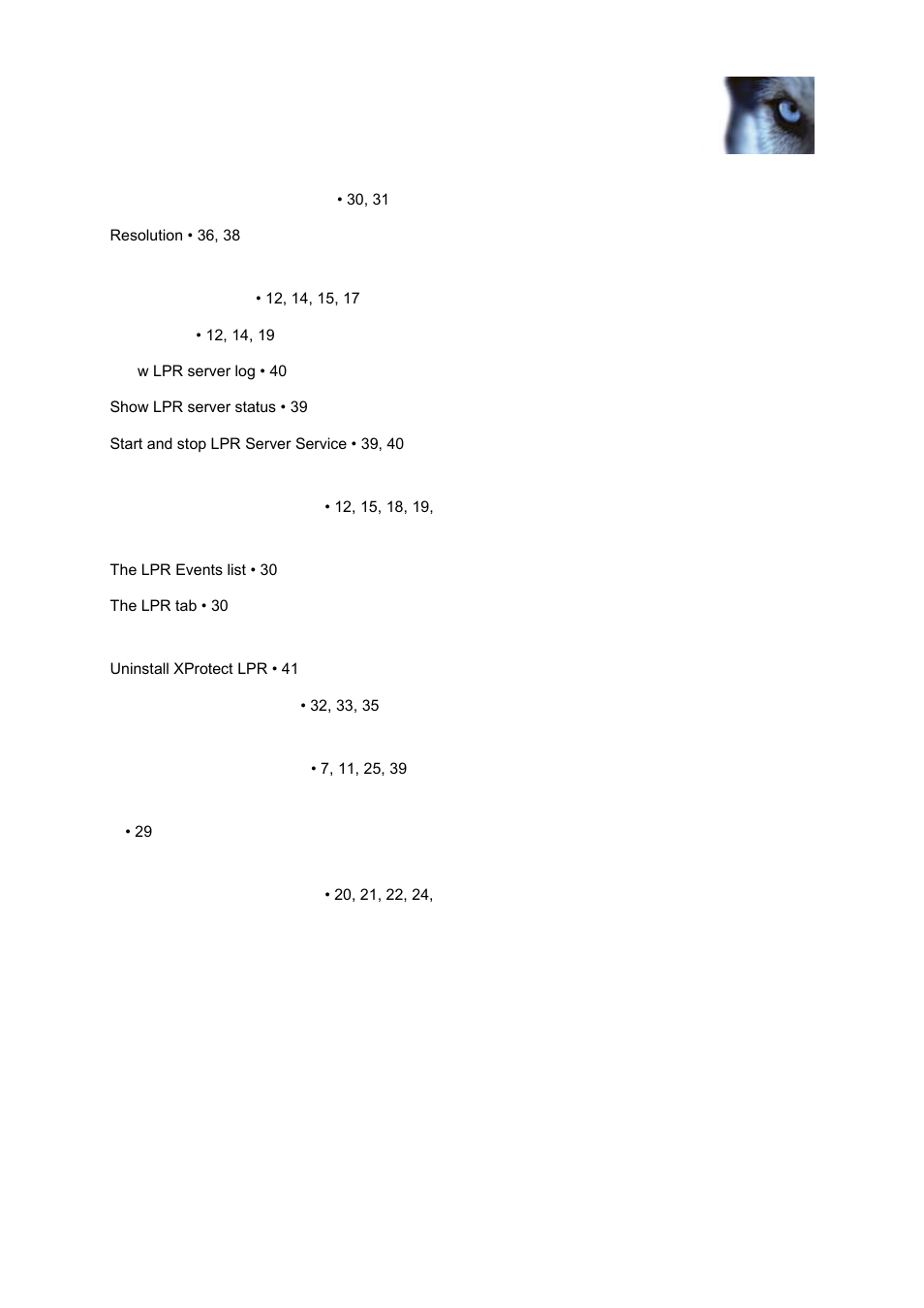 Milestone LPR 1.0 User Manual | Page 46 / 47