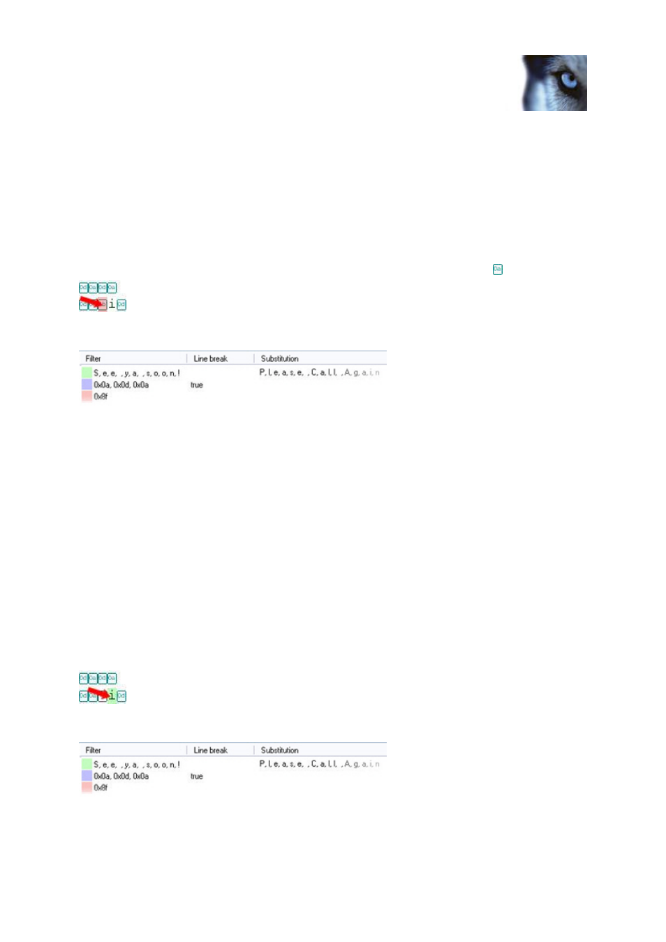 Use substitutions, E 30) | Milestone XProtect Transact User Manual | Page 30 / 64