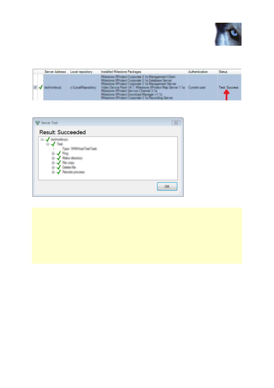 Reboot servers, More server options | Milestone Software Manager 1.5 User Manual | Page 11 / 17
